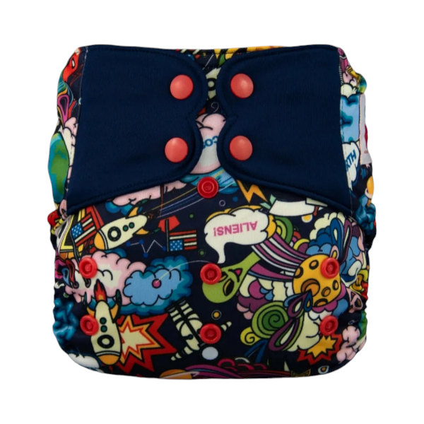 Fralda de bolso (molas) - Elfdiaper