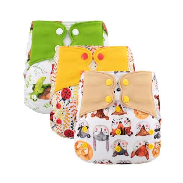 Fralda de bolso (molas) - Elfdiaper